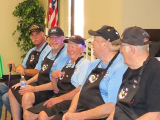 Members of Veterans Club at The Meadows in Tarpon Springs, FL
