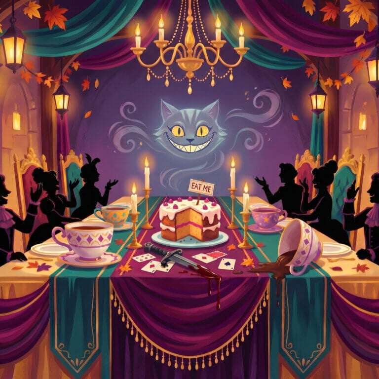 Alice in Wonderland Murder Mystery graphic