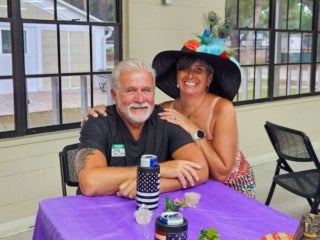 Kentucky Derby Celebrations at Holiday RV Park in Leesburg, FL.