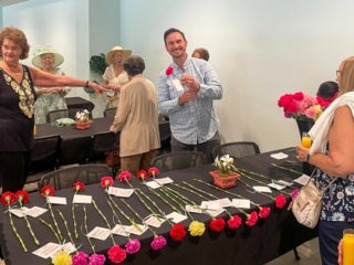 Mother's Day Brunch with Preemptive Health at Rolling Greens Village a 55+ community in Ocala, Florida.