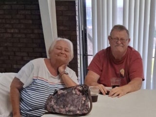 Residents at Strawberry Ridge Village in Valrico, Florida at the Resident Appreciation Luncheon