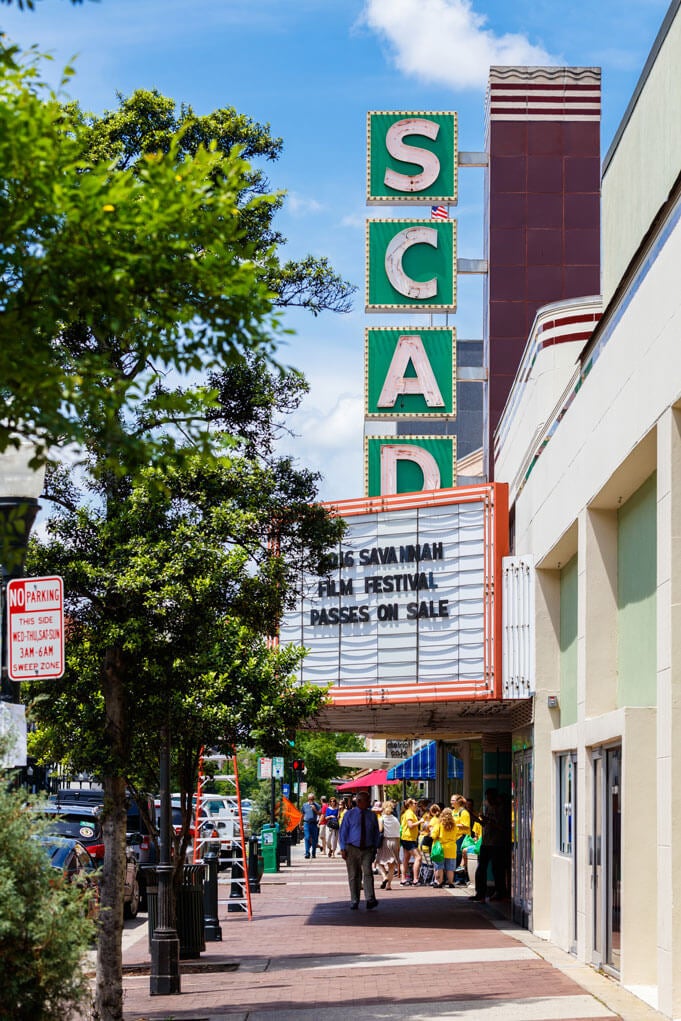 The SCAD Museum of Art on Turner Boulevard in the historic downtown district is a popular tourist destination.