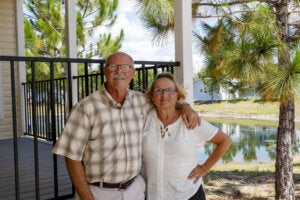Melissa “Missy” Garrett and Britt Proctor at The Meadows in Tarpon Springs, Florida.