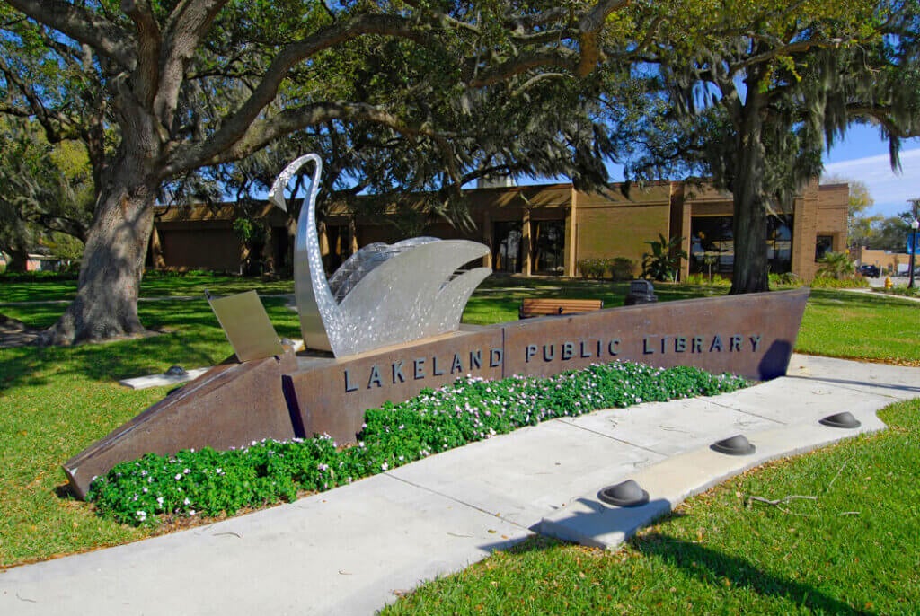 Lakeland Public Library in Lakeland Central Florida, United States