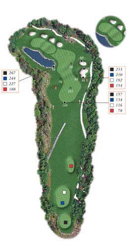 Point Sebago Golf Course Hole 15