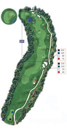 Point Sebago Golf Course Hole 18