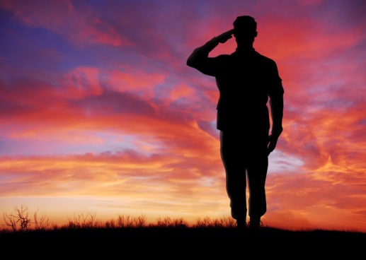 soldier salute