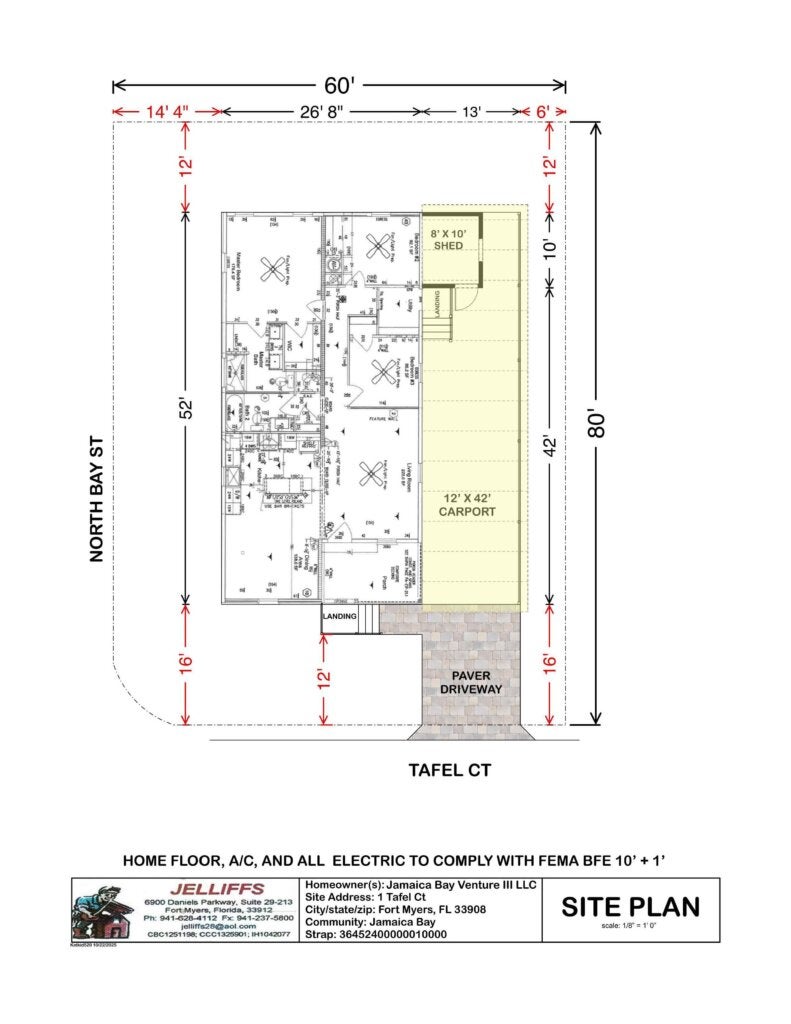 1 Tafel Court